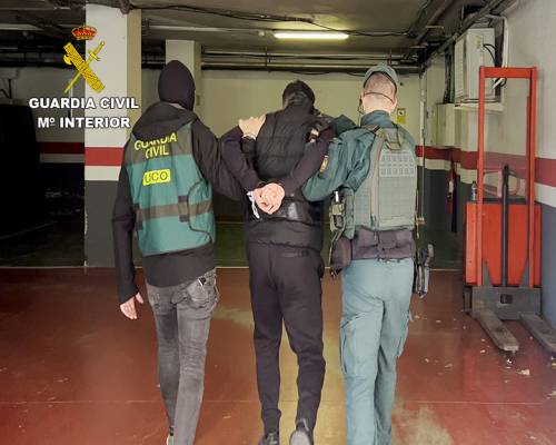 Arrests by Guardia Civil