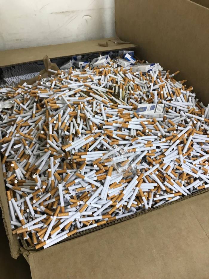 Illegal cigarette factory dismantled 25 million cigarettes and 10