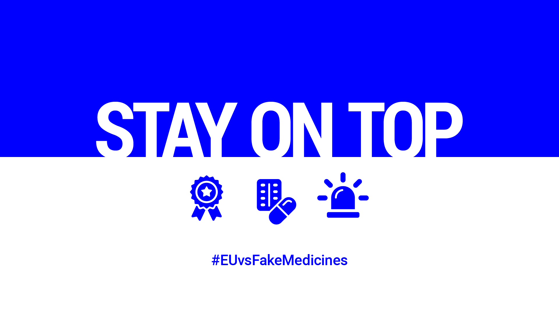 Stay on top: don't buy fake medicines – Don’t fund organised crime or harm yourself by buying fake medicines | Europol