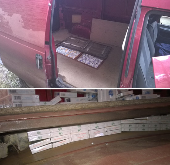 Illegal cigarette factory Europol supports Hungarian authorities to shut down massive illegal cigarette