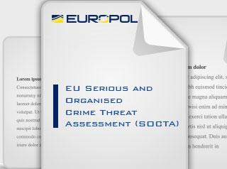 EU Serious and Organised Crime Threat Assessment (SOCTA 2013) Cover